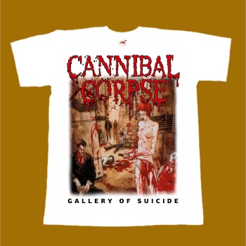 CANNIBAL CORPSE T-SHIRT - GALERY OF SUICIDE