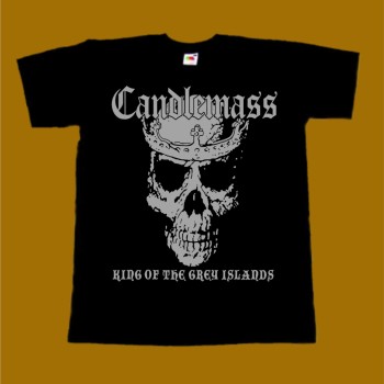 CANDLEMASS T-SHIRT - KING OF THE GREY ISLAND