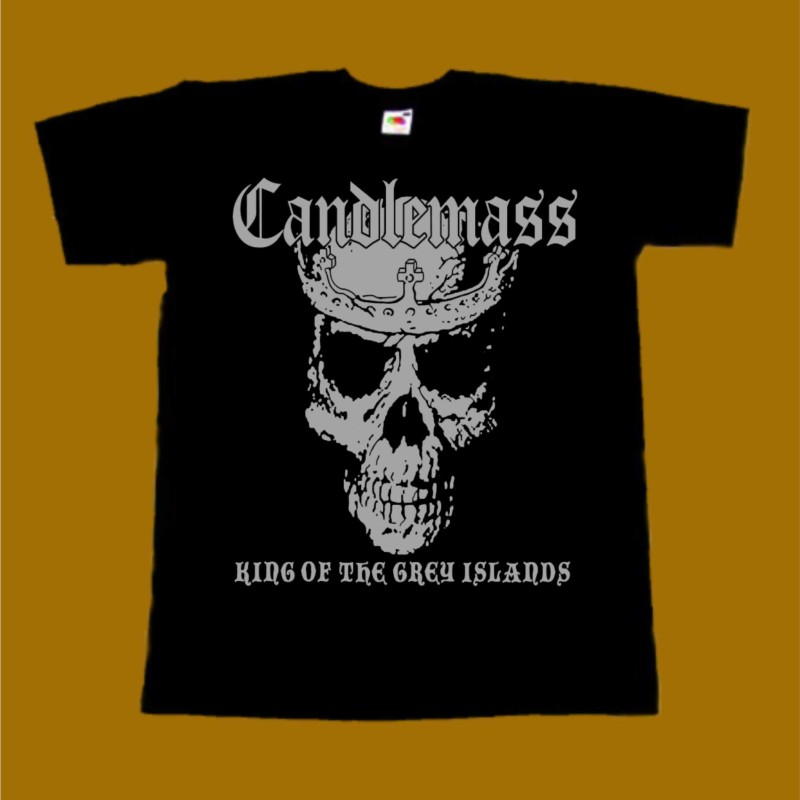 CANDLEMASS T-SHIRT - KING OF THE GREY ISLAND