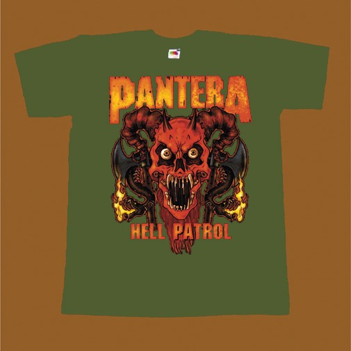 PANTERA T-SHIRT - HELL PATROL 2