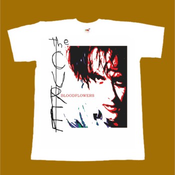 THE CURE T-SHIRT - BLOODFLOWERS