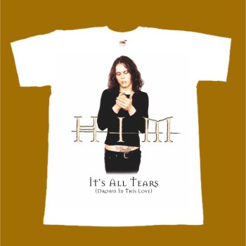 HIM T-SHIRT - ITS ALL TEARS