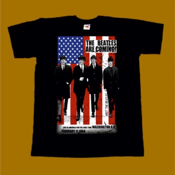 THE BEATLES T-SHIRT - THE BEATLES ARE COMING