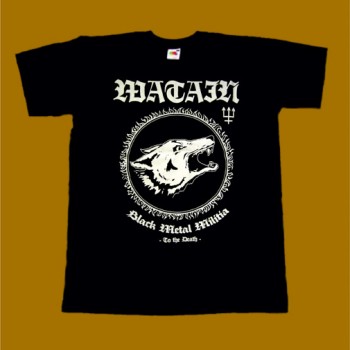 WATAIN T-SHIRT - BLACK METAL MILITIA