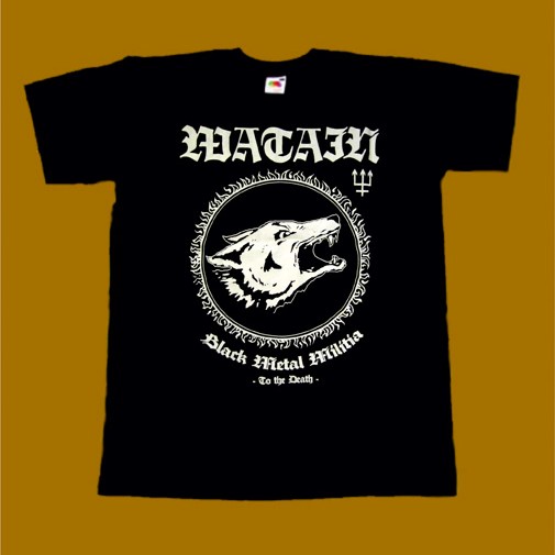 WATAIN T-SHIRT - BLACK METAL MILITIA