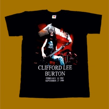 METALLICA T-SHIRT - CLIFF BURTON 2