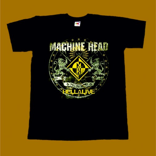 MACHINE HEAD T-SHIRT - HELL ALIVE