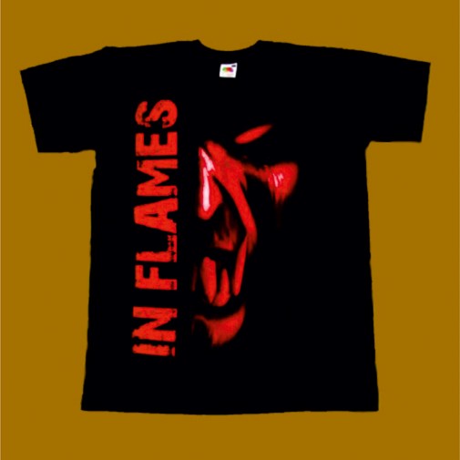 IN FLAMES T-SHIRT - FACE