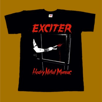 EXCITER T-SHIRT - HEAVY METAL MANIAC