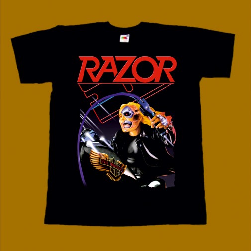 RAZOR T-SHIRT - EVIL INVADERS