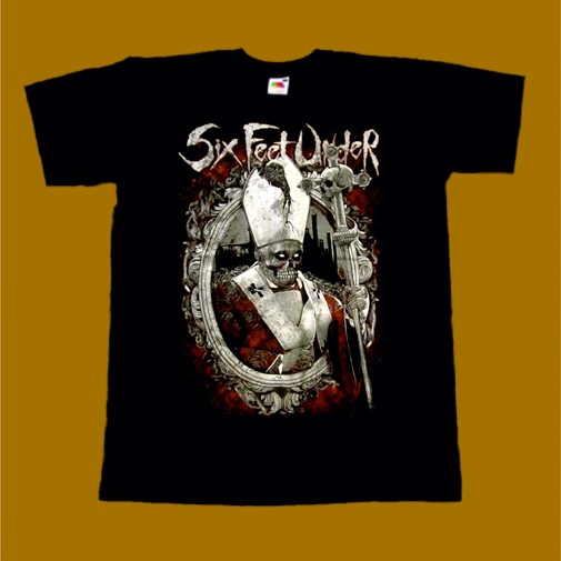 SIX FEET UNDER T-SHIRT - POPE