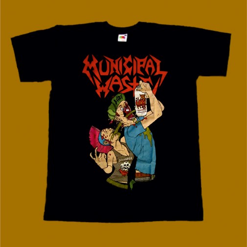 MUNICIPAL WASTE T-SHIRT - BARF