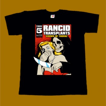 RANCID T-SHIRT - TRANSPLANTS