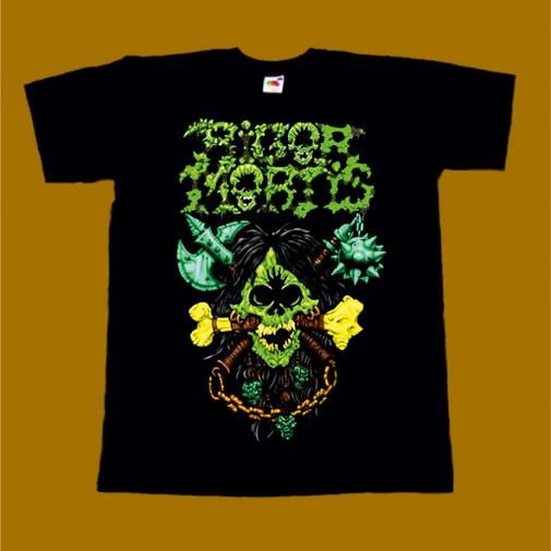 RIGOR MORTIS T-SHIRT - SKULL 2