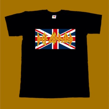 DEF LEPPARD T-SHIRT - FLAG 2