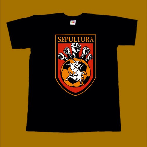 SEPULTURA T-SHIRT - FISTS LOGO