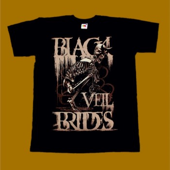 BLACK VEIL BRIDES T-SHIRT - SKELETON