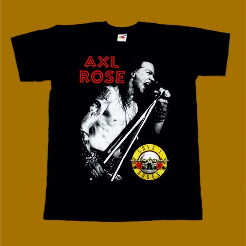 GUNS N ROSES T-SHIRT - AXL ROSE