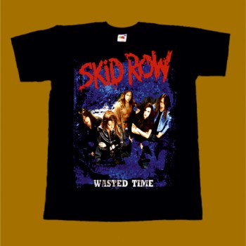 SKID ROW T-SHIRT - WASTED TIME
