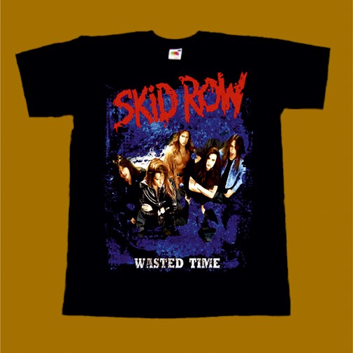 SKID ROW T-SHIRT - WASTED TIME