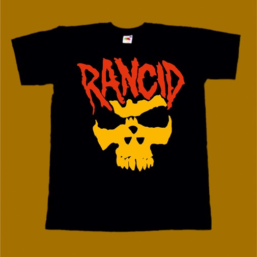 RANCID T-SHIRT - SKULL