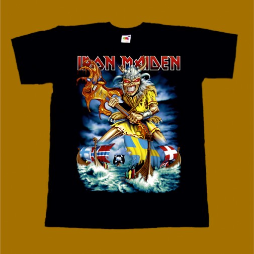 IRON MAIDEN T-SHIRT - SCANDINAVIAN TOUR