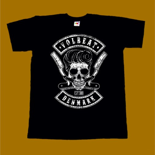 VOLBEAT T-SHIRT - DENMARK
