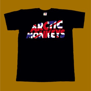 ARCTIC MONKEYS T-SHIRT - LOGO FLAG