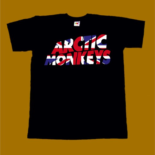 ARCTIC MONKEYS T-SHIRT - LOGO FLAG