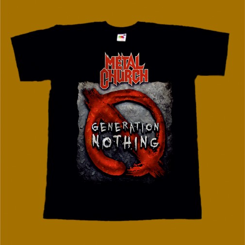 METAL CHURCH T-SHIRT - GENERATION NOTHING