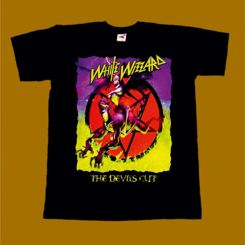 WHITE WIZZARD T-SHIRT - THE DEVIL'S CUT