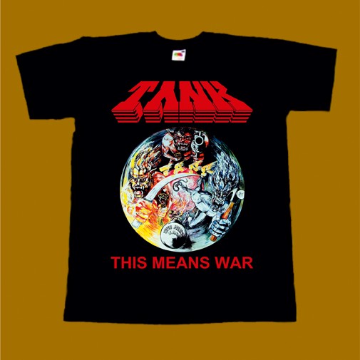 TANK T-SHIRT - THIS MEANS WAR