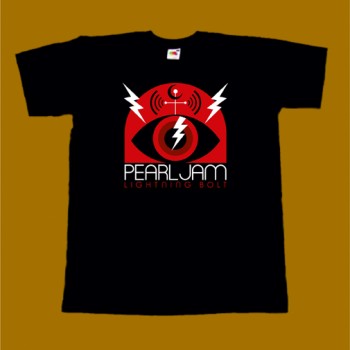 PEARL JAM T-SHIRT - LIGHTNING BOLT