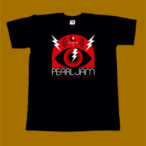 PEARL JAM T-SHIRT - LIGHTNING BOLT