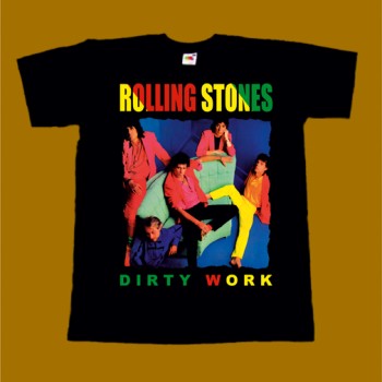 ROLLING STONES T-SHIRT - DIRTY WORK
