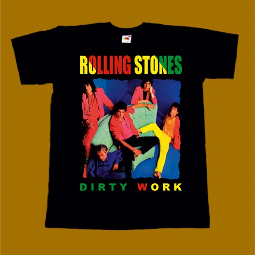 ROLLING STONES T-SHIRT - DIRTY WORK