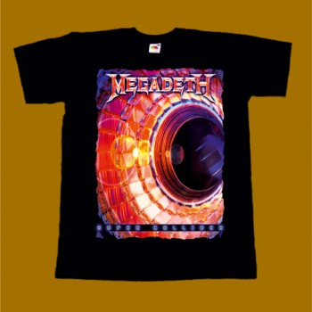 MEGADETH T-SHIRT - SUPER COLLIDER