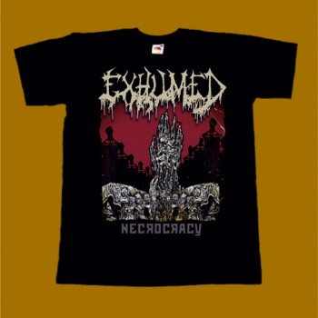 EXHUMED T-SHIRT - NECROCRACY