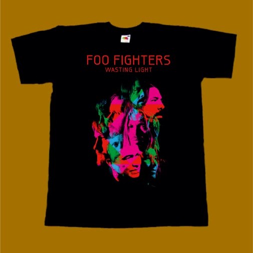 FOO FIGHTERS T-SHIRT - WASTING LIGHT