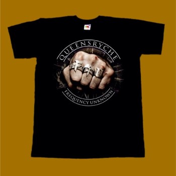 QUEENSRYCHE T-SHIRT - FREQUENCY UNKNOWN