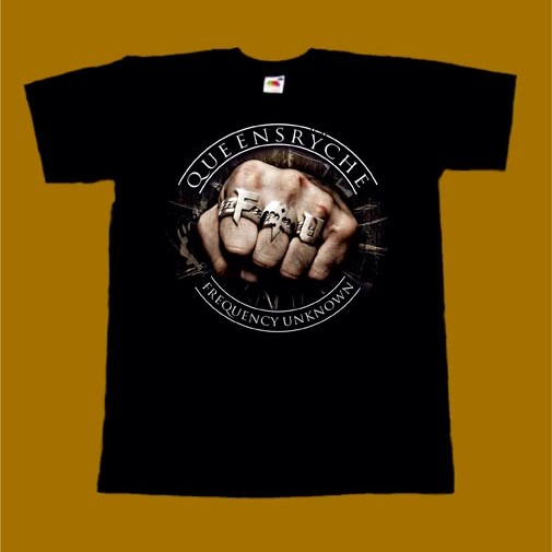 QUEENSRYCHE T-SHIRT - FREQUENCY UNKNOWN