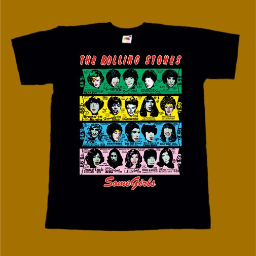 ROLLING STONES T-SHIRT - SOME GIRLS