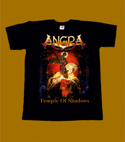 ANGRA T-SHIRT - TEMPLE OF SHADOWS
