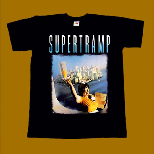 SUPERTRAMP T-SHIRT - BREAKFAST IN AMERICA