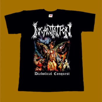 INCANTATION T-SHIRT - DIABOLICAL CONQUEST
