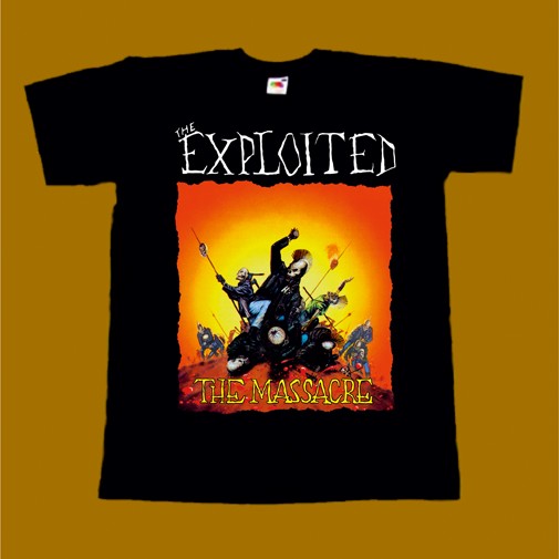 THE EXPLOITED T-SHIRT - THE MASSACRE
