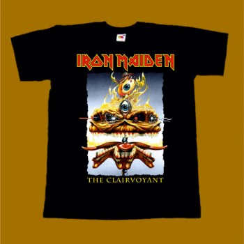 IRON MAIDEN T-SHIRT - THE CLAIRVOYANT