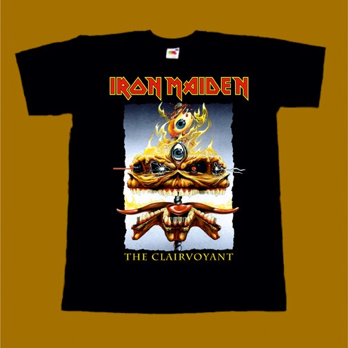 IRON MAIDEN T-SHIRT - THE CLAIRVOYANT