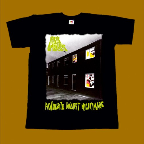 ARCTIC MONKEYS T-SHIRT - FAVORITE WORST NIGHTMARE 