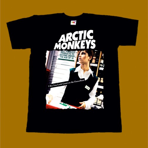 ARCTIC MONKEYS T-SHIRT - I BET YOU LOOK GOOD ON THE DANCEFLOOR